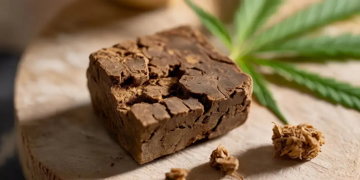 CBD Hash artimas vaizdas