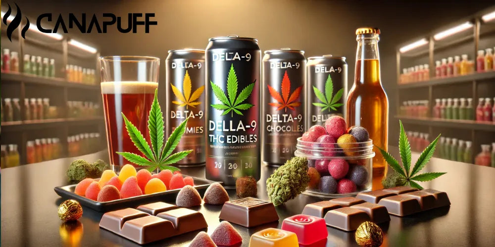 Edibles Delta 9 : Un guide des gourmandises infusées au THC-Canapuff