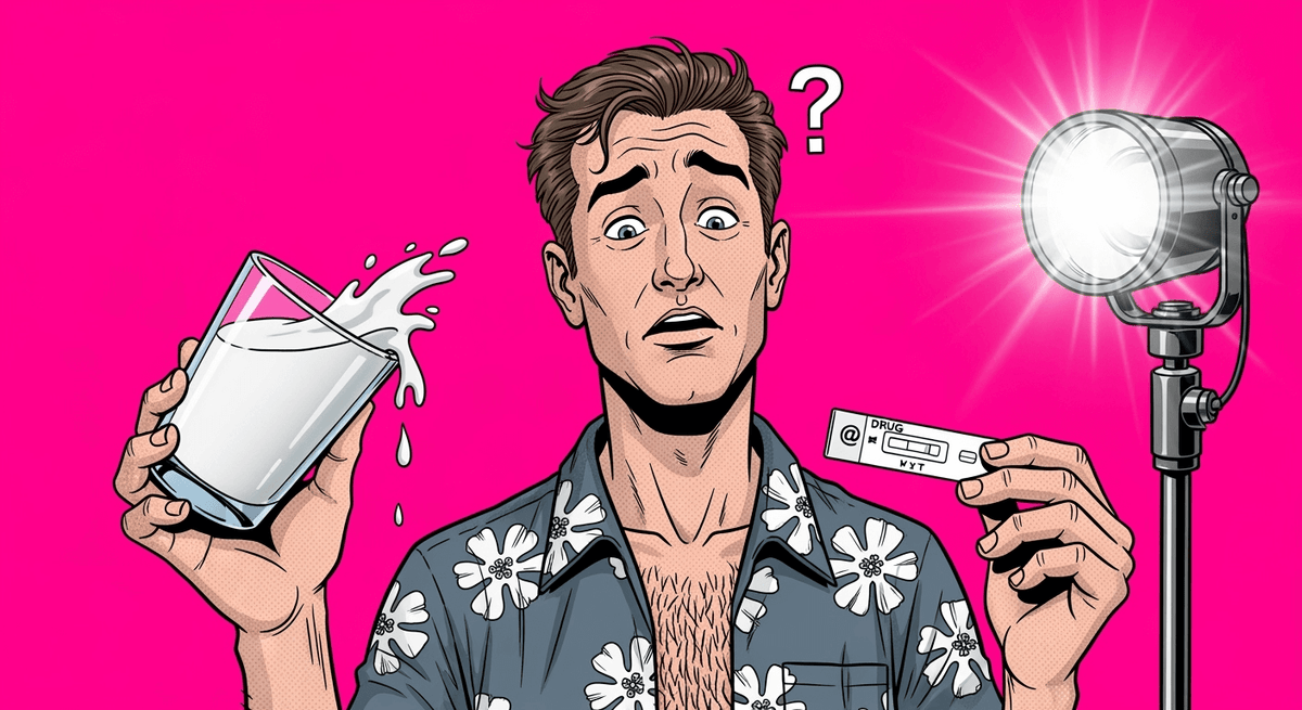 Boire du lait aide-t-il à réussir un test de dépistage de drogue ?
