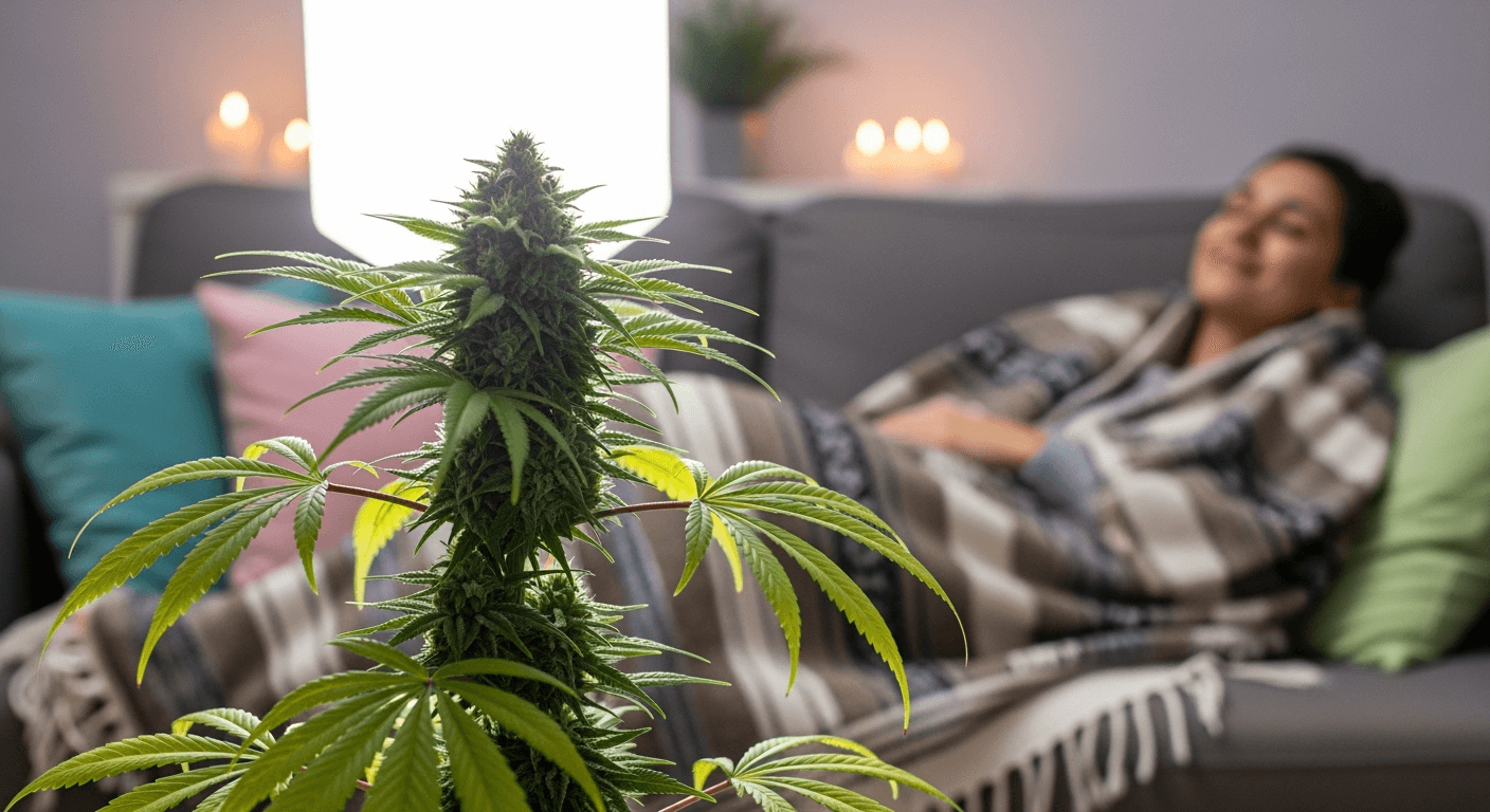 Co je Cannabis Indica? Strain s efektem „Body High“