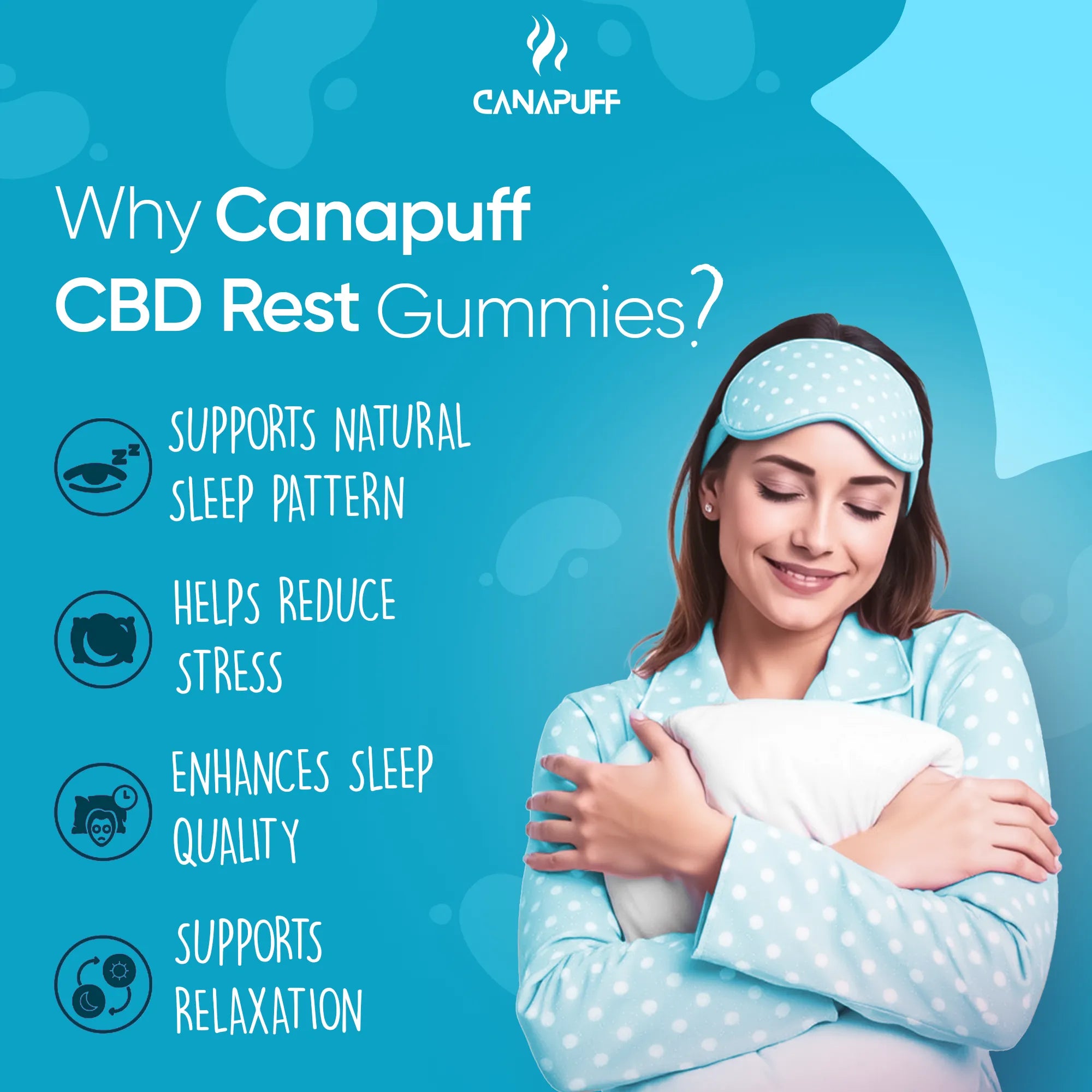 Canapuff - Gummies - Rest-Canapuff