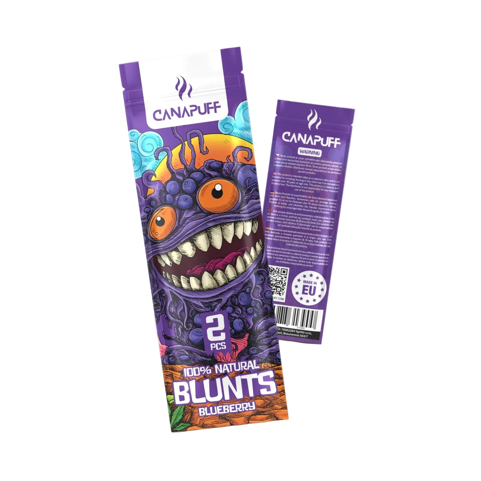 Blunt Wrap Ruller – Blåbær