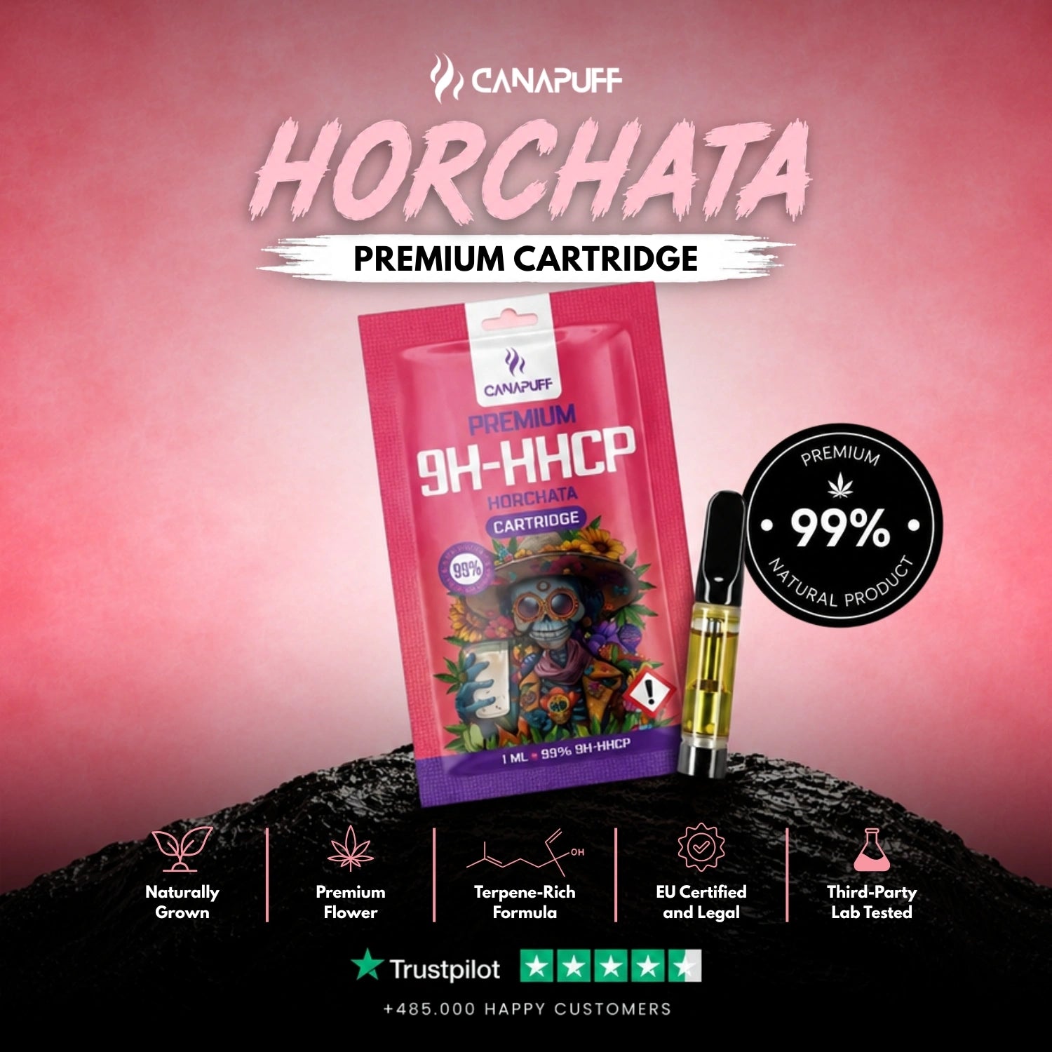 9h-HHCP Cartouche Horchata 99%
