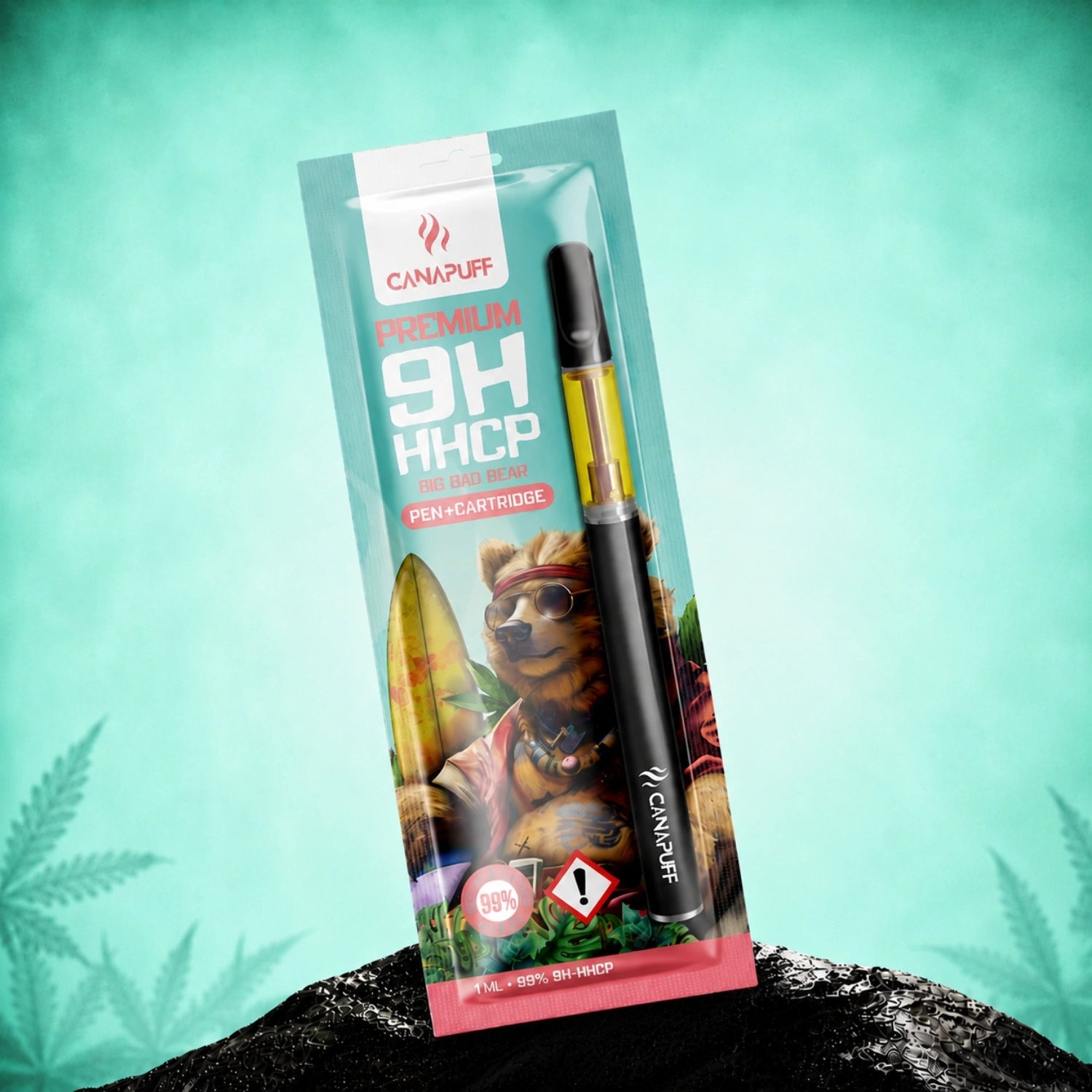 9h-HHCP Pero+Cartridge Big Bad Bear 99%