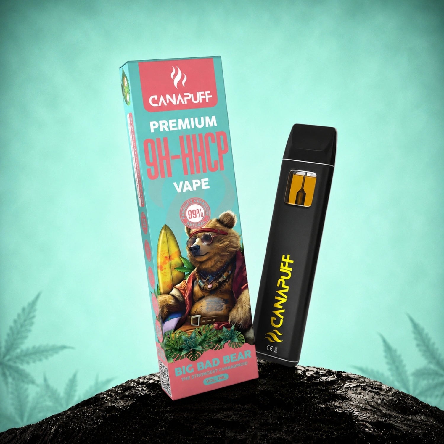 9h-HHCP Vape Big Bad Bear %99 1ml