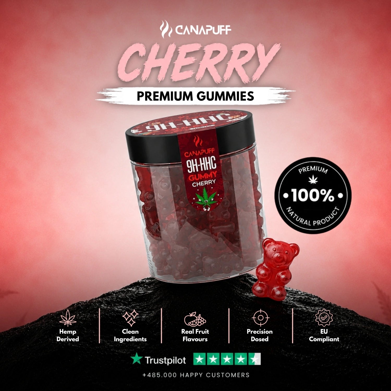 9H-HHC Gummies Cerise