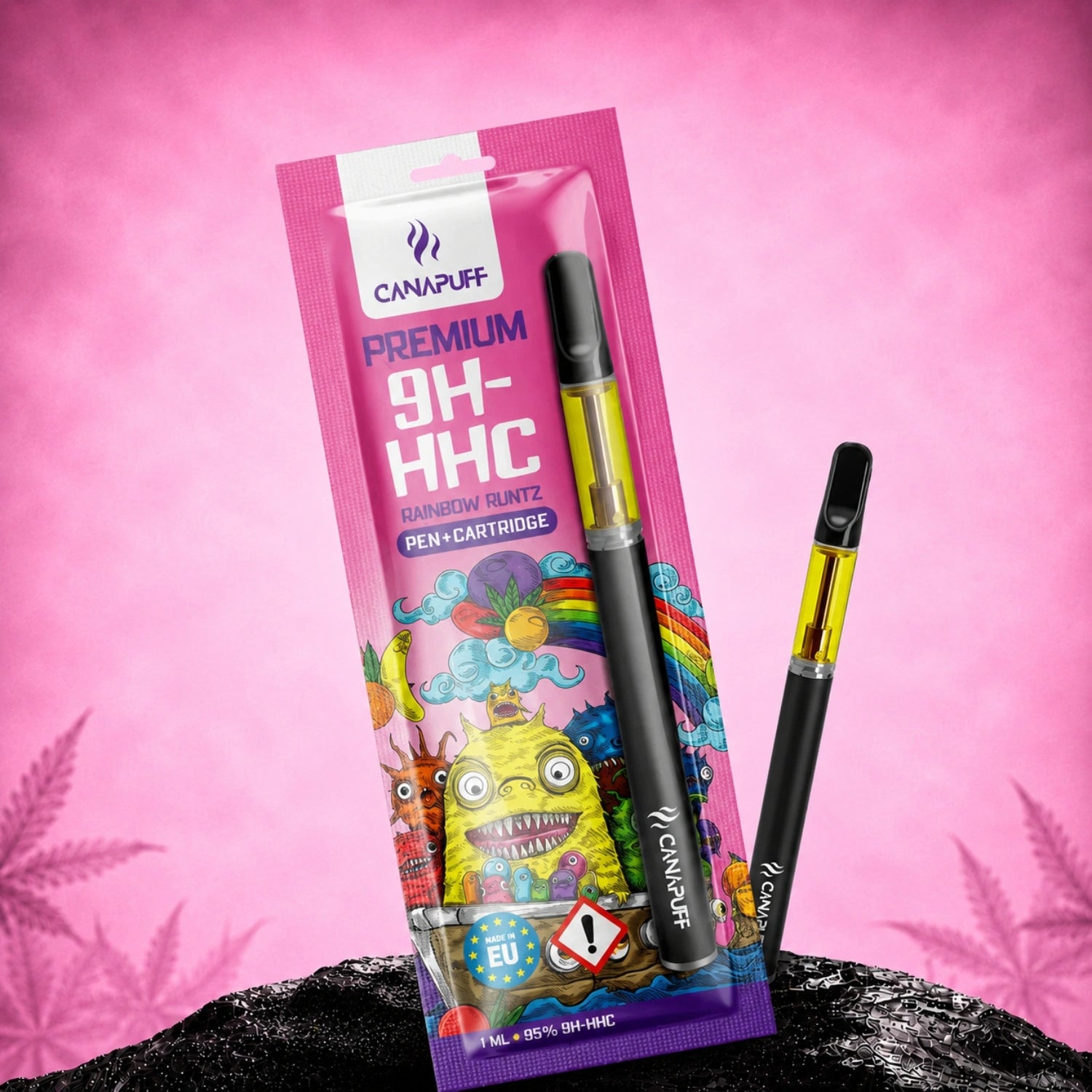 9H-HHC Pen+Cartridge Rainbow Runtz 95%