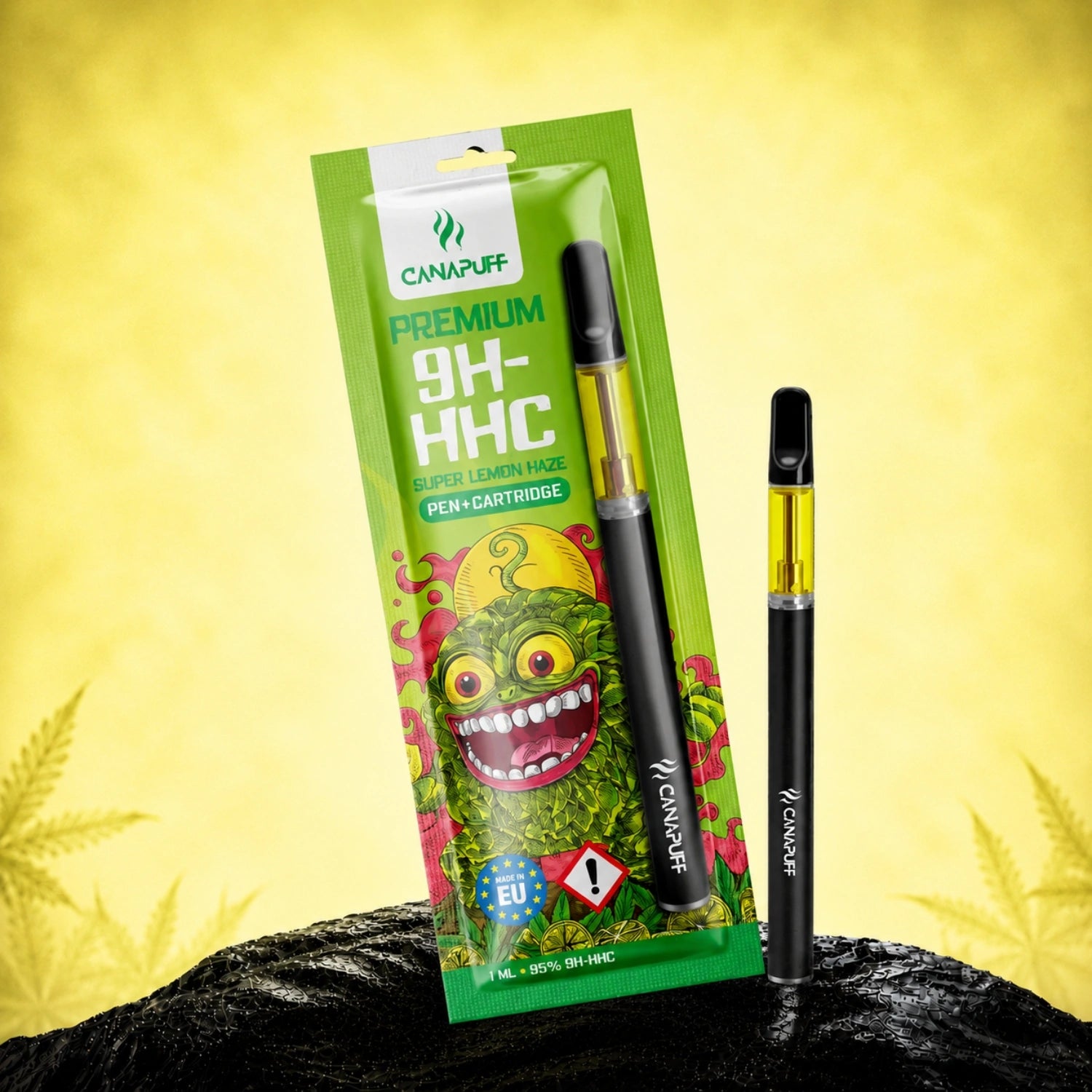 9H-HHC Pen+Cartridge Super Lemon Haze 95%