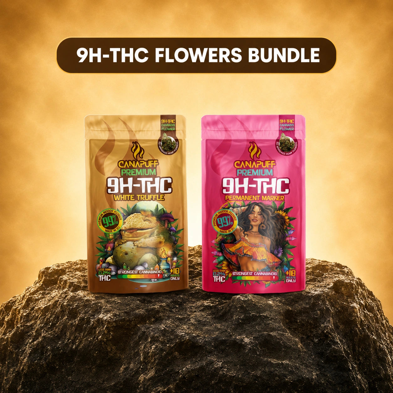 9H-THC Flowers Bundle (2x1g)
