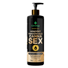 Λάδι μασάζ κάνναβης Cannasex - Canalogy