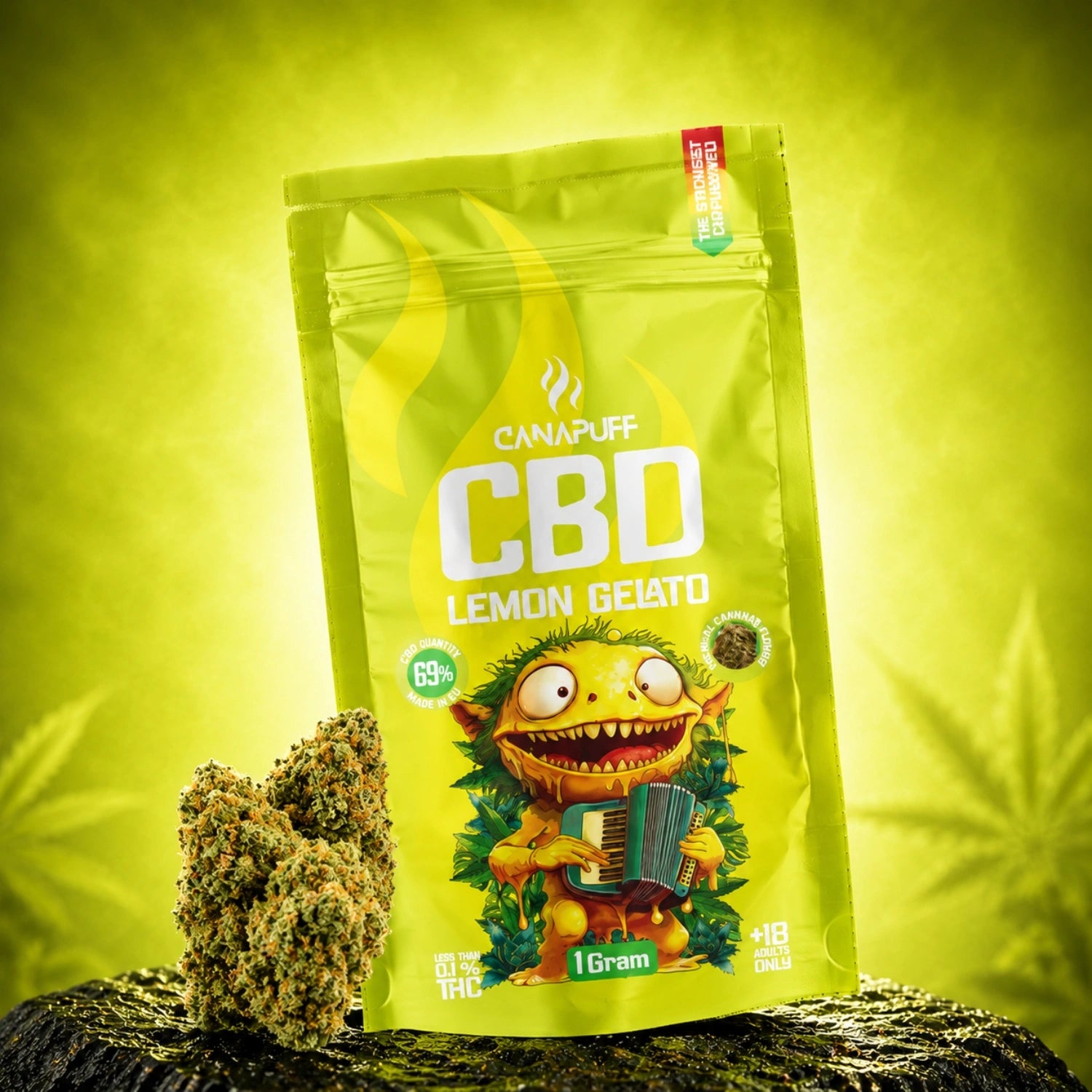 CBD Fleurs Lemon Gelato 69%