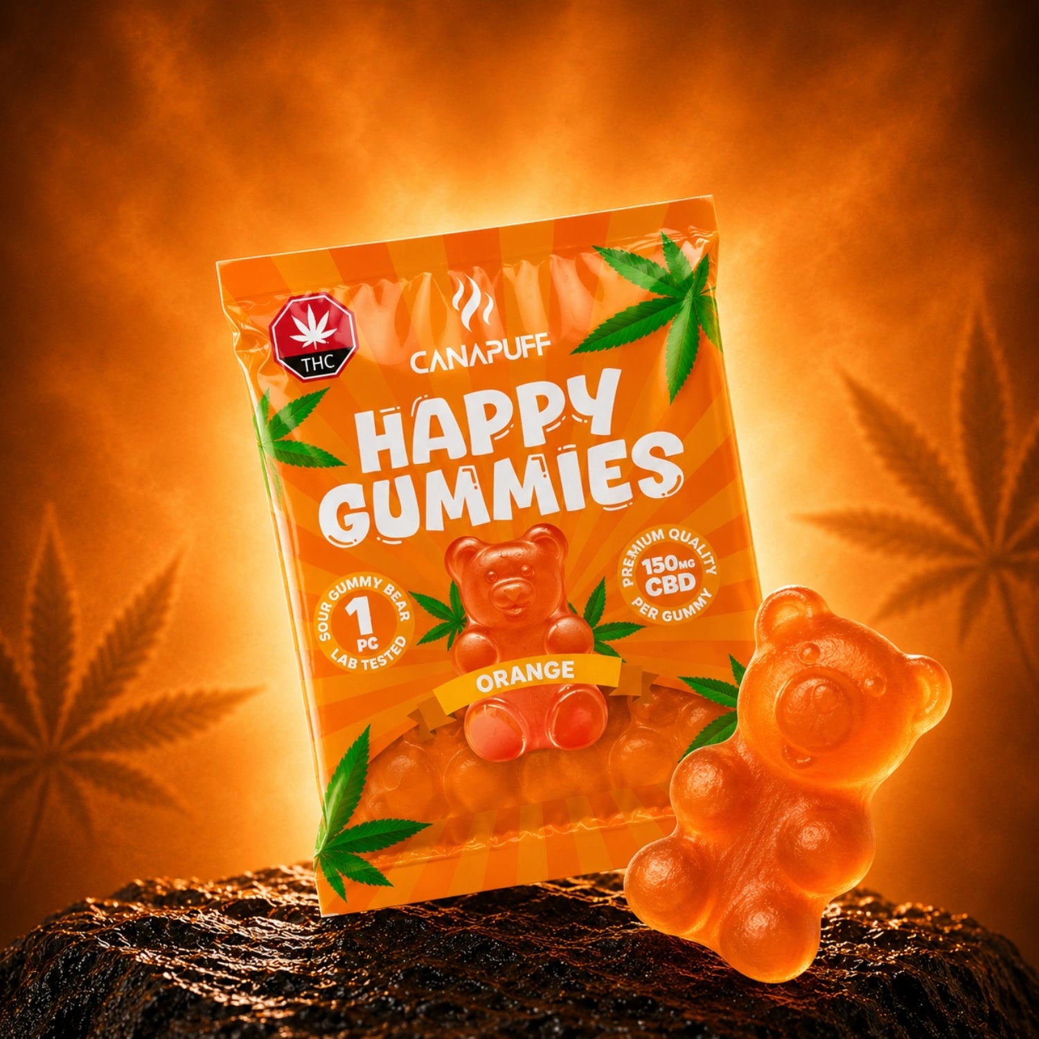 CBD Gummies Orange