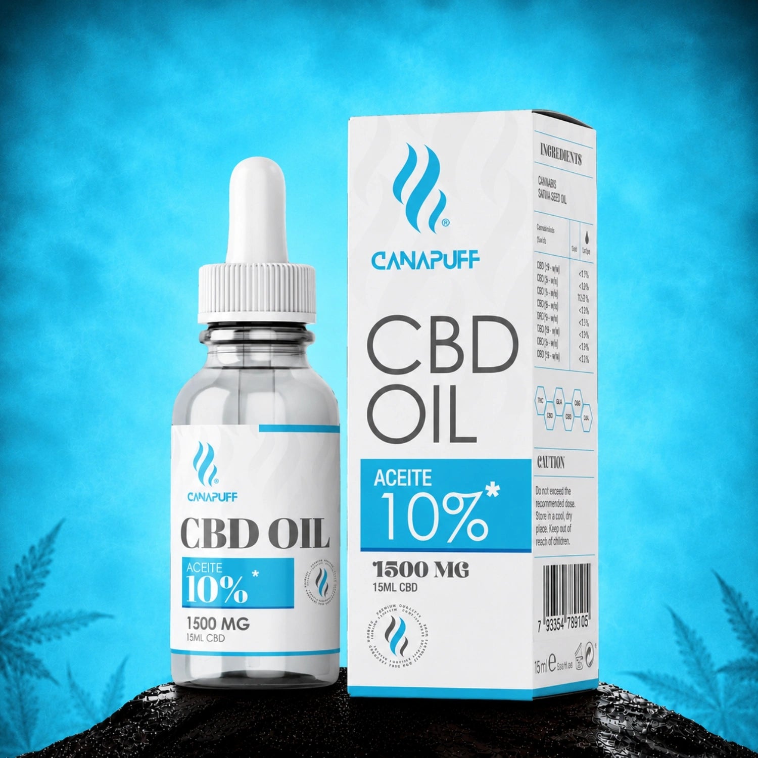 CBD Ulei 10% 15 ml