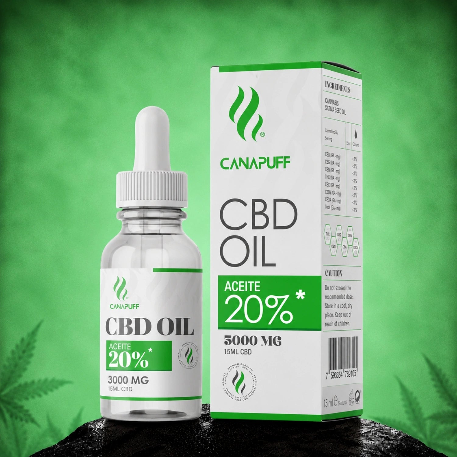 CBD Λάδι 20% 15 ml