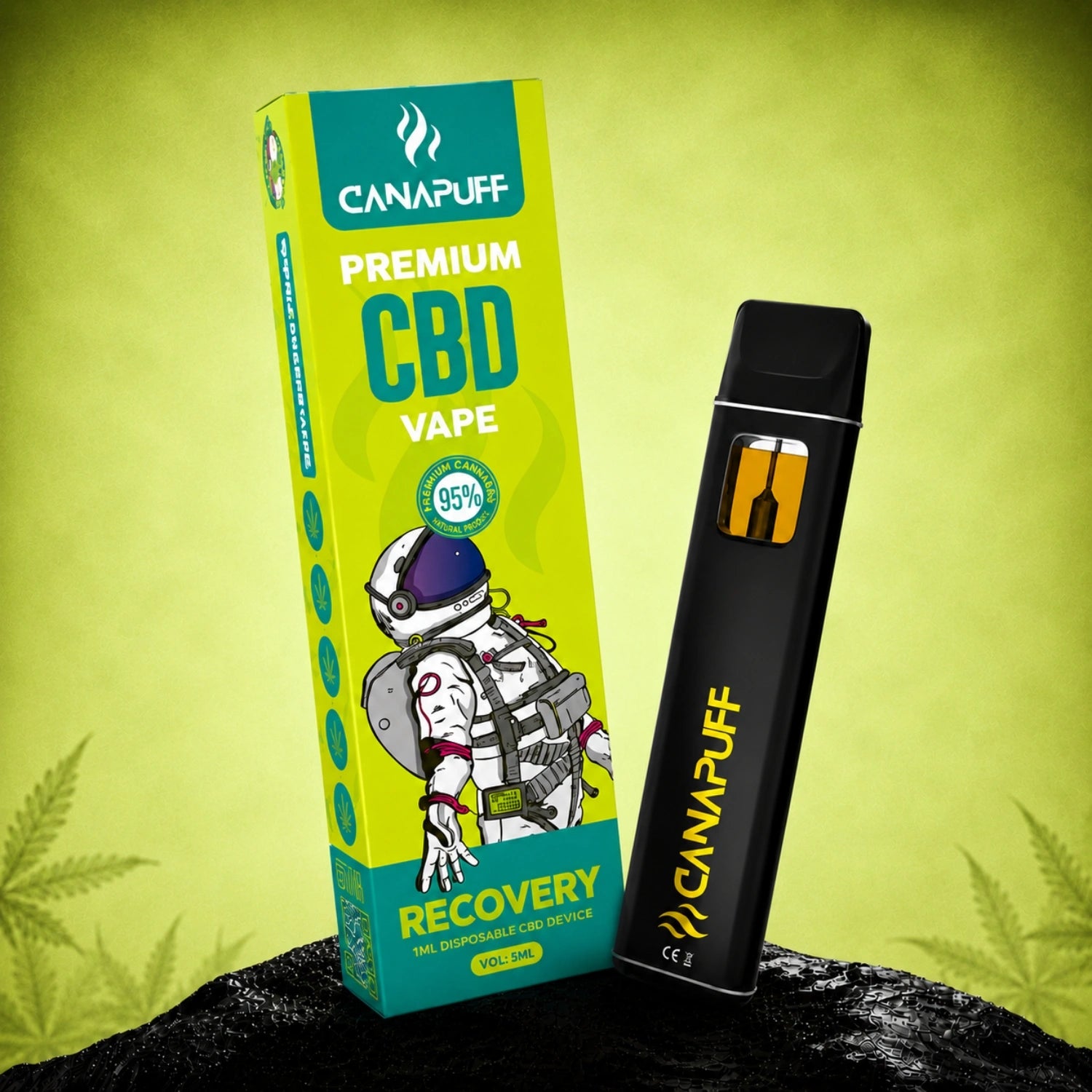 CBD Vape Recovery 95 % 1 ml