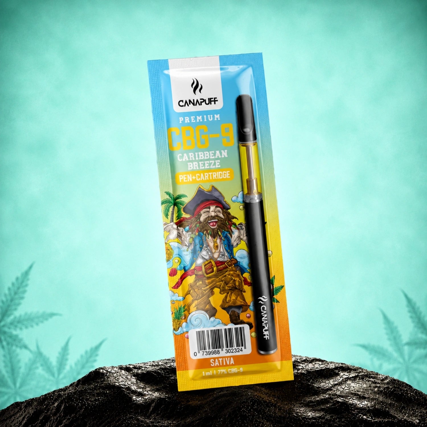 CBG9 Pen+Cartridge Caribbean Breeze 79%