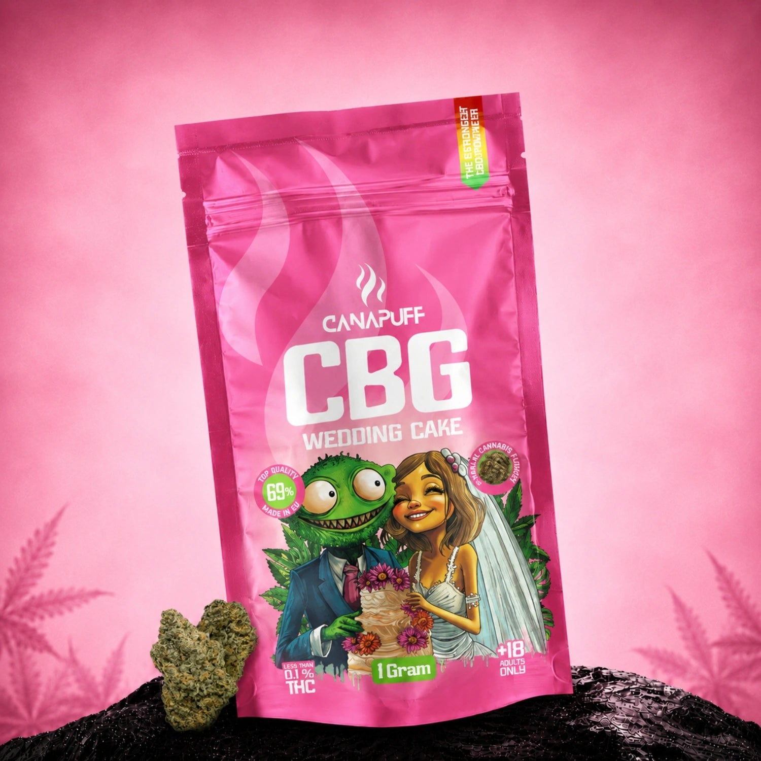 CBG Fiori Wedding Cake 69%