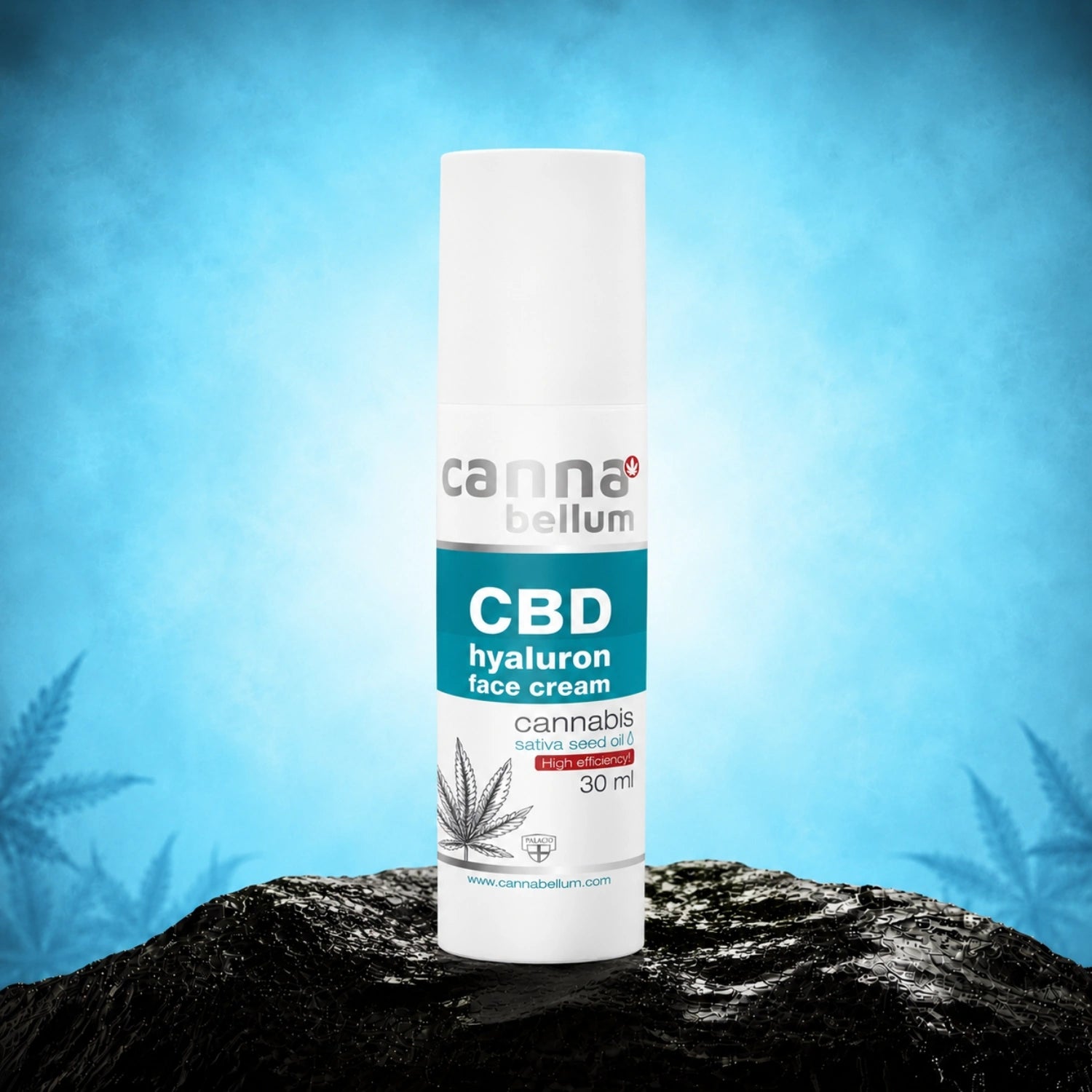 Palacio Crème visage CBD Cannabellum à l’acide hyaluronique 30 ml