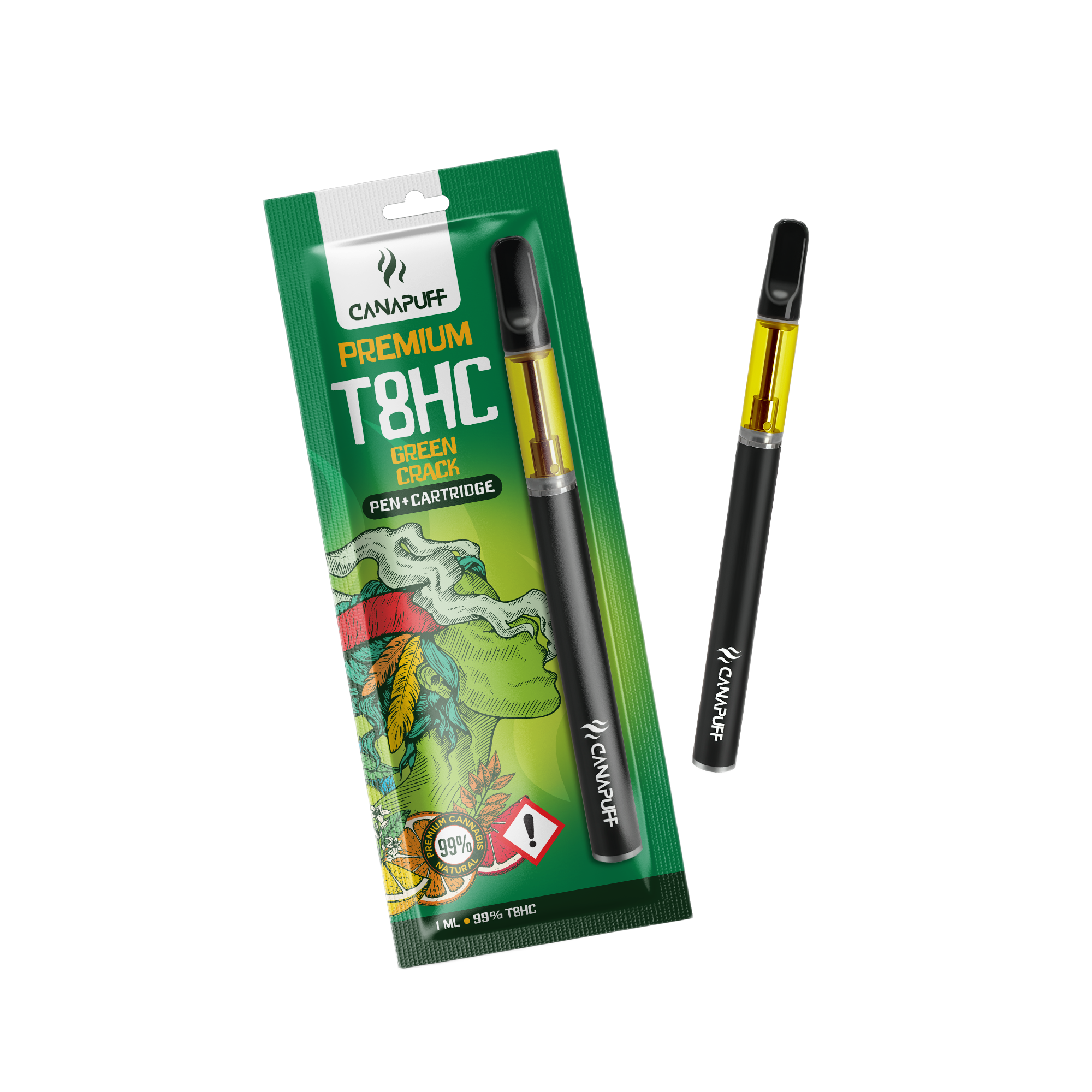 T8HC Pen+Cartridge Green Crack 99%