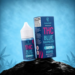 THC Liquid Mėlynoji avietė 89 mg 30 ml