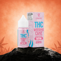 THC Liquid 89mg 1000mg CBC Weeding Cake 30ml