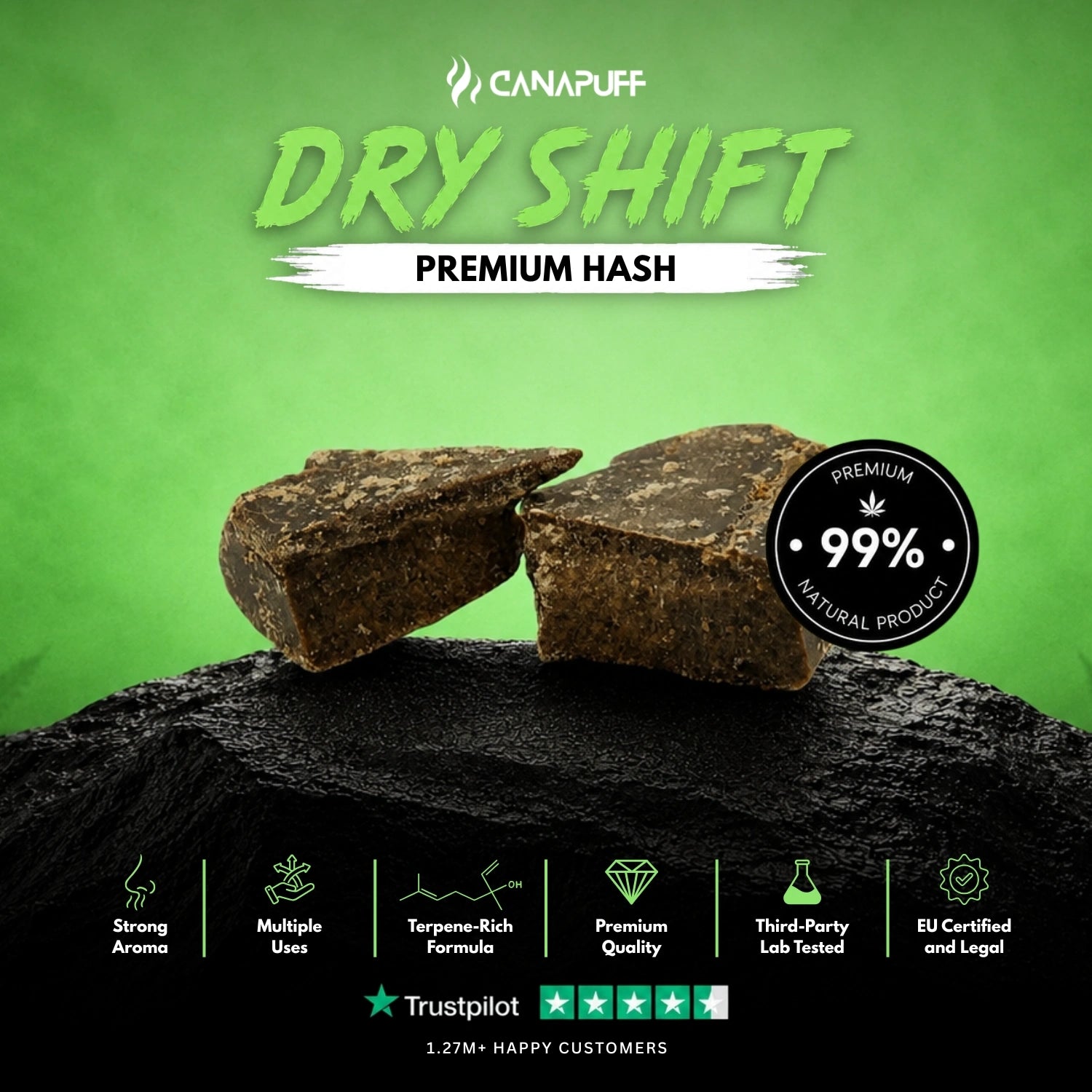 Hash Dry Sift