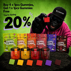 Gummy Bundle: Køb 4, få 1 GRATIS