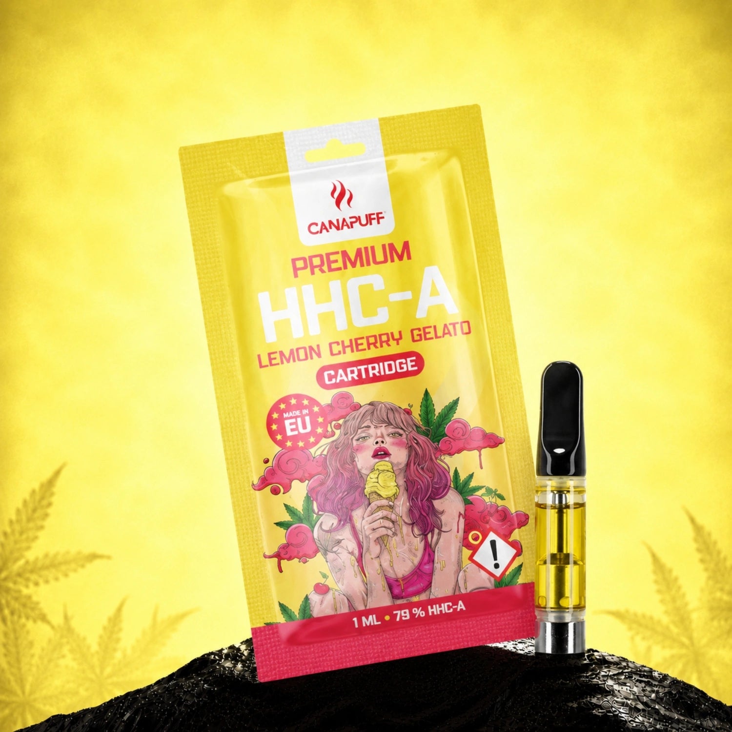 HHC-A Kartridż Lemon Cherry Gelato 79%