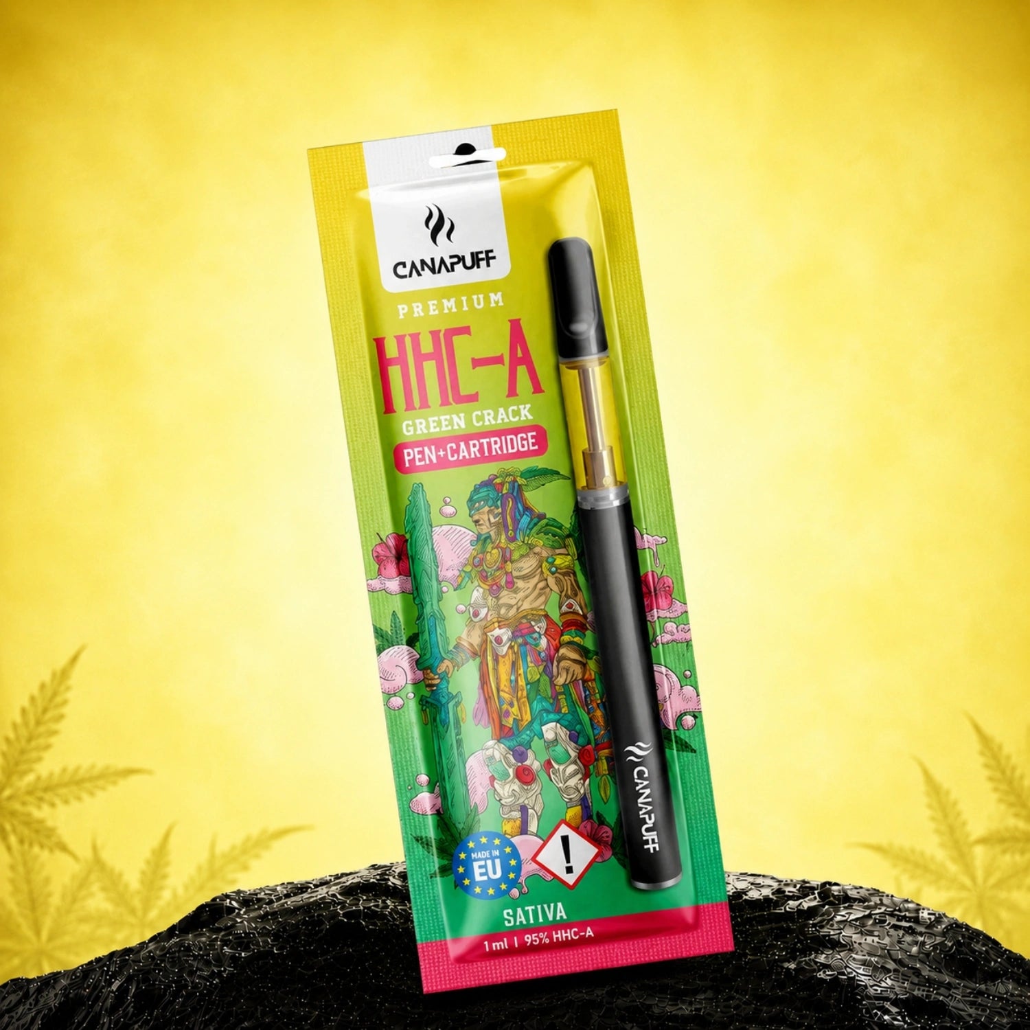 HHC-A Pero+Cartridge Green Crack 95 %