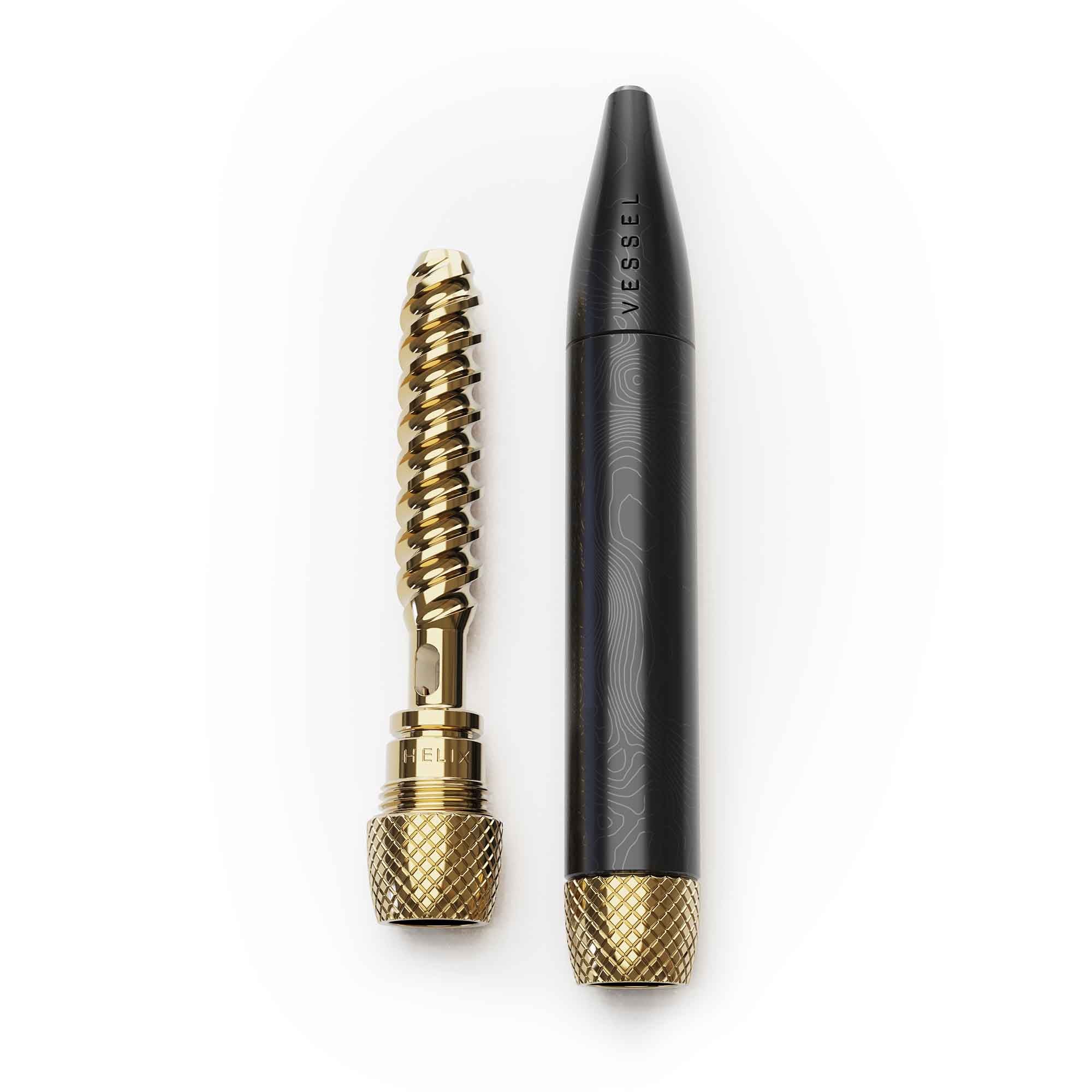 Vessel pen adskilt sort design