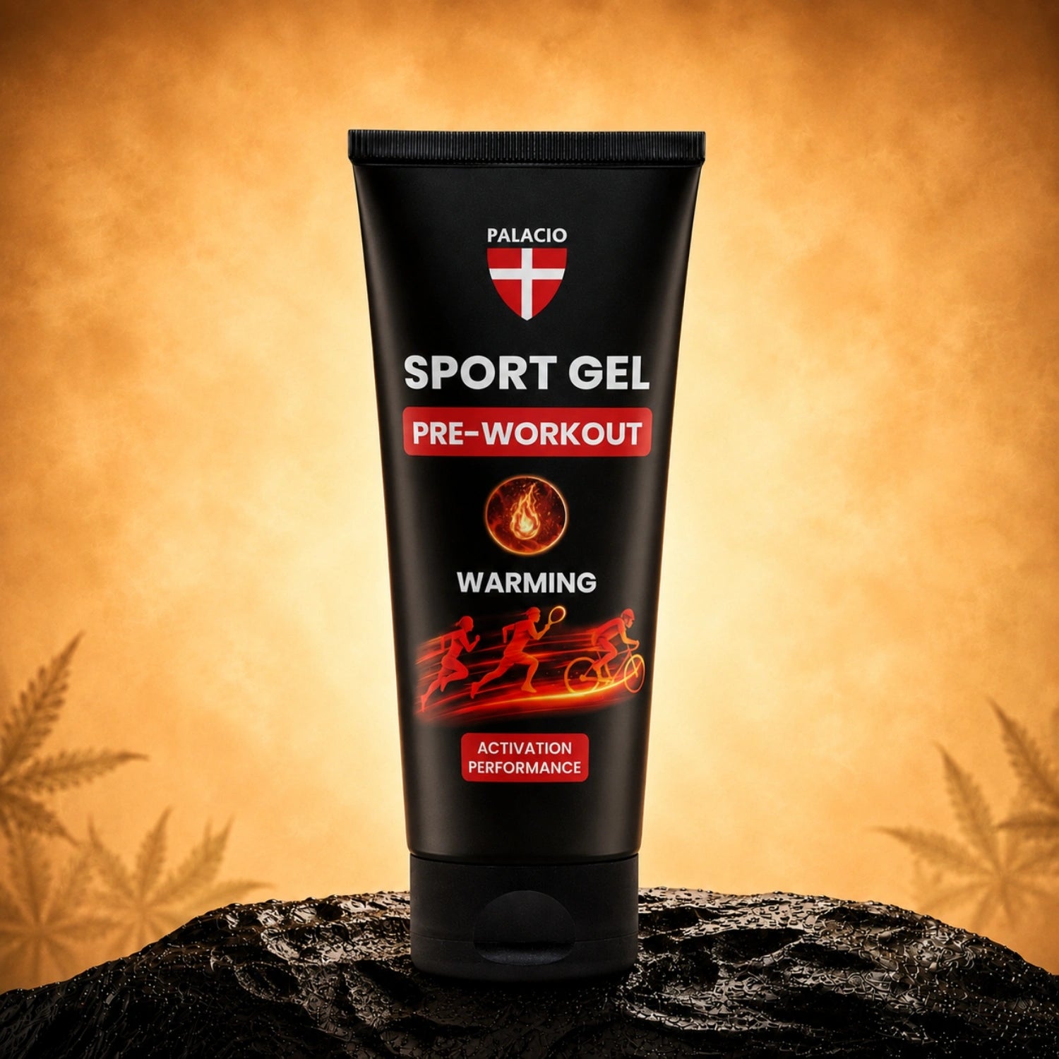 Palacio Gel Sport Chanvre Forte Chauffant 200 ml