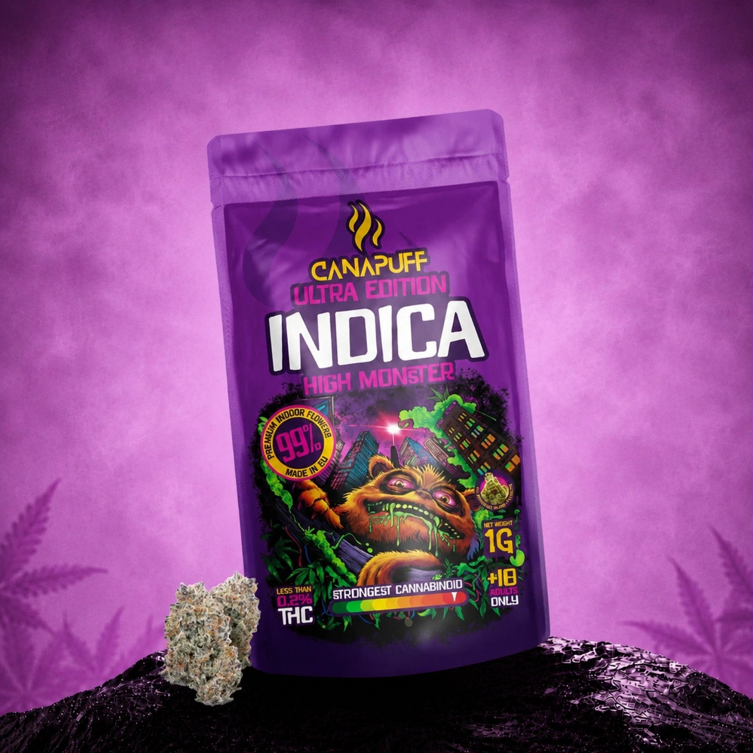 Fleurs Indica High Monster Ultra Edition 99 %