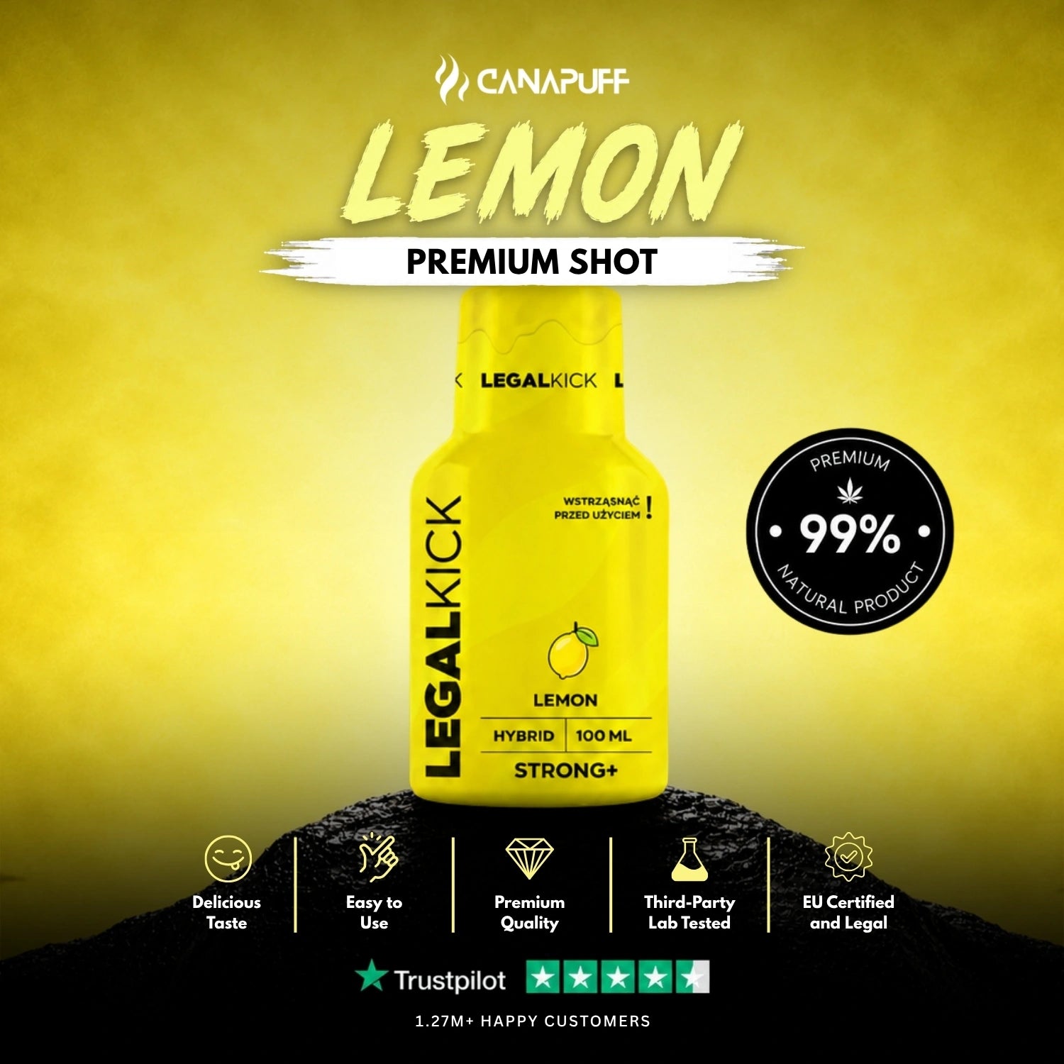 Shot LEGALKICK Citron