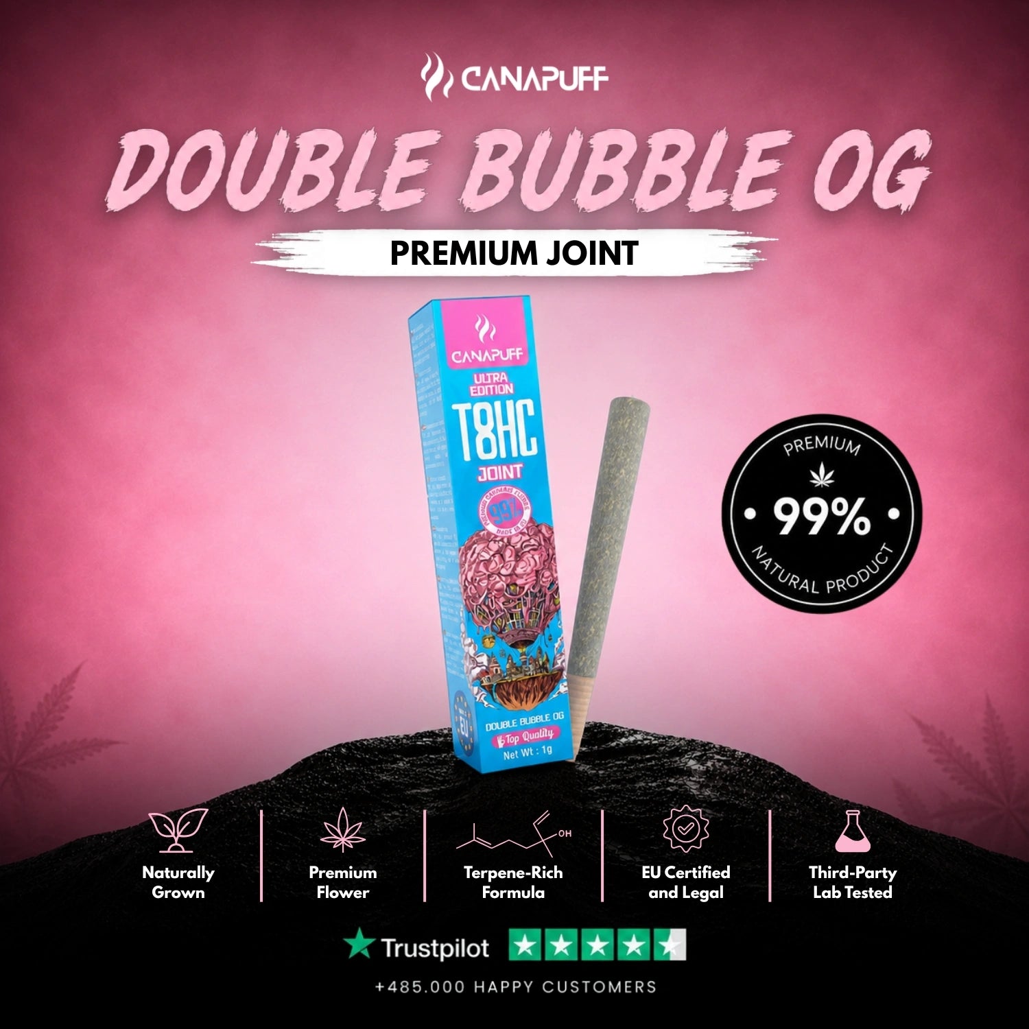 T8HC Joint Double Bubble Ultra Edition 99 % 1 g