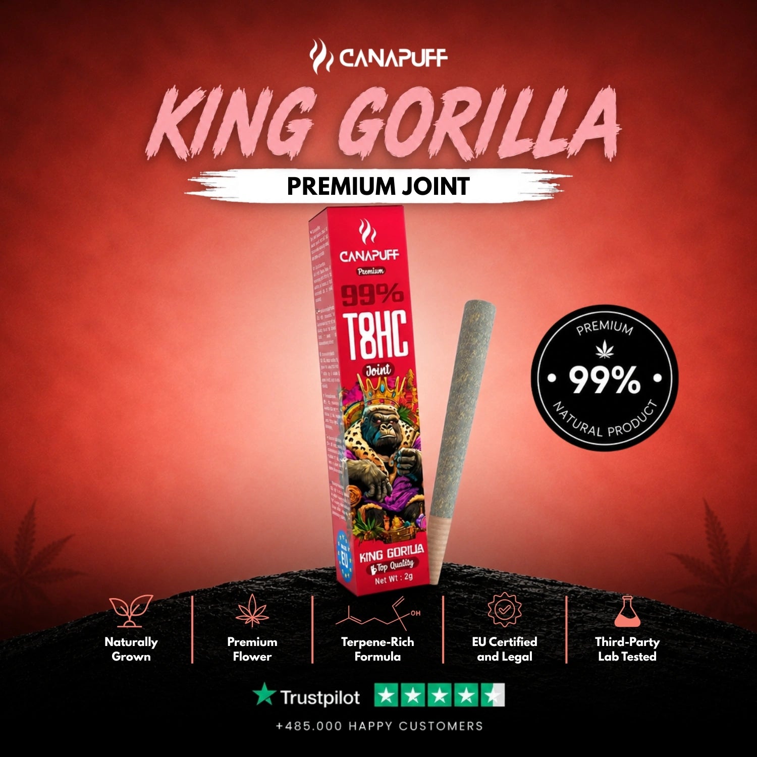 T8HC Joint King Gorilla 99 % 2 g