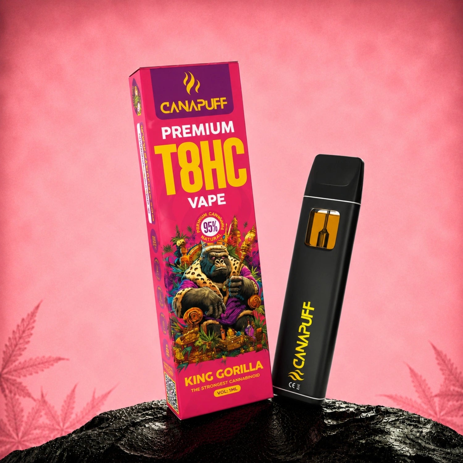 T8HC Vape King Gorilla %95 1 ml