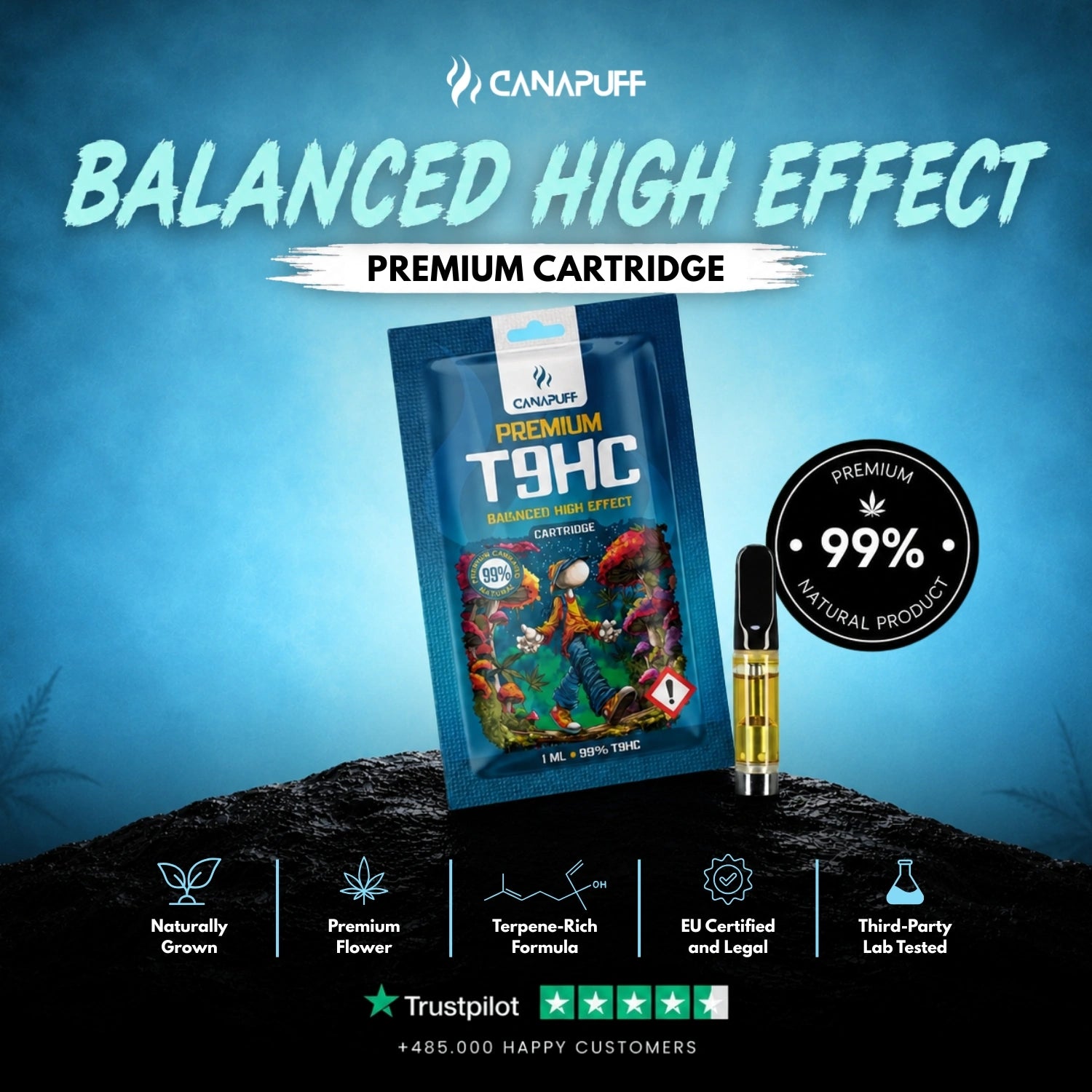Cartouche T9HC Balanced 99 %