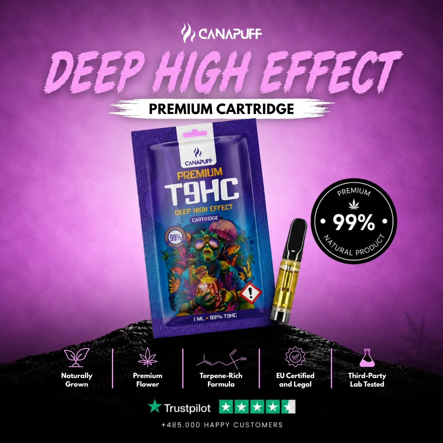 T9HC Cartouche Deep 99 %