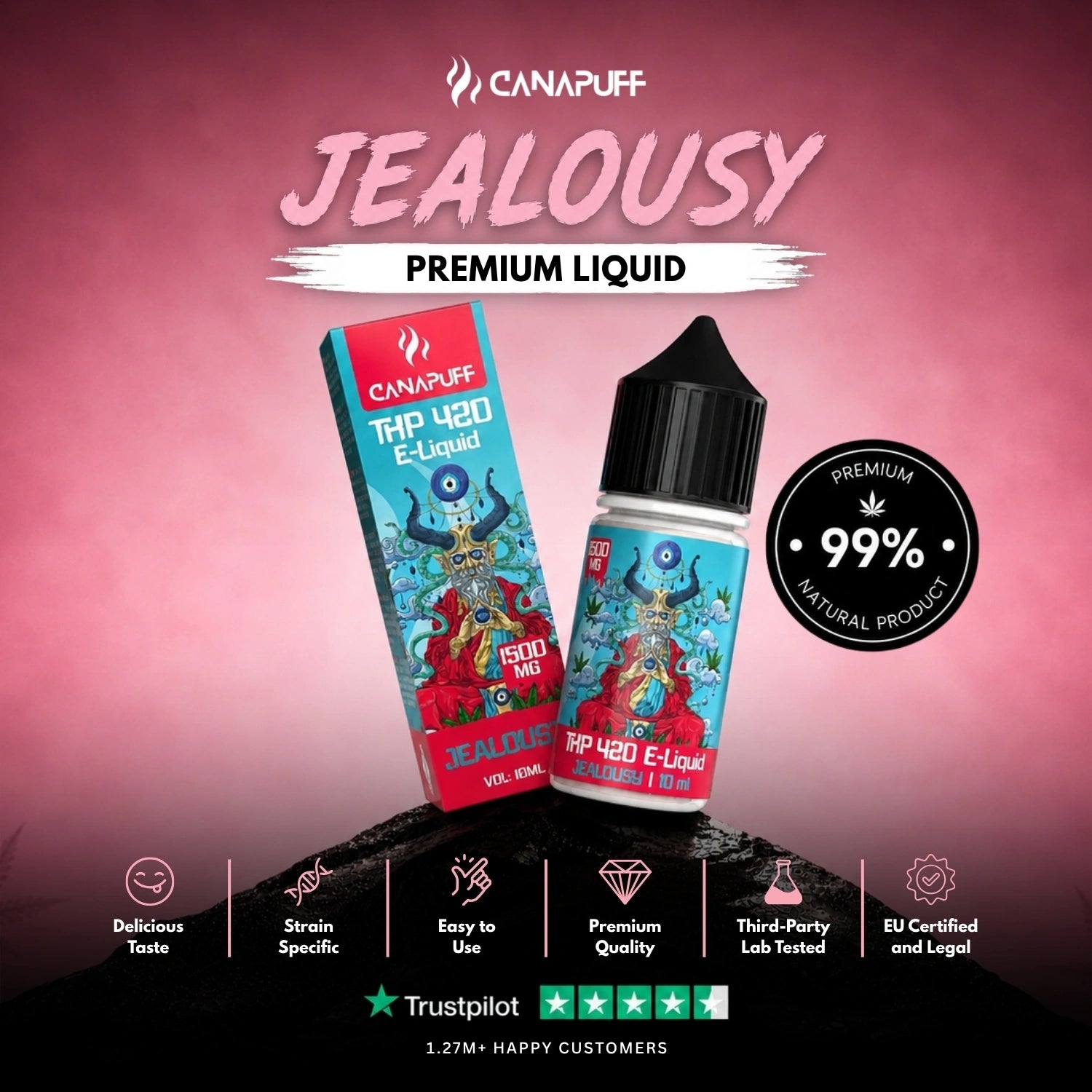 THP420 liquid Jealousy 1,5 mg