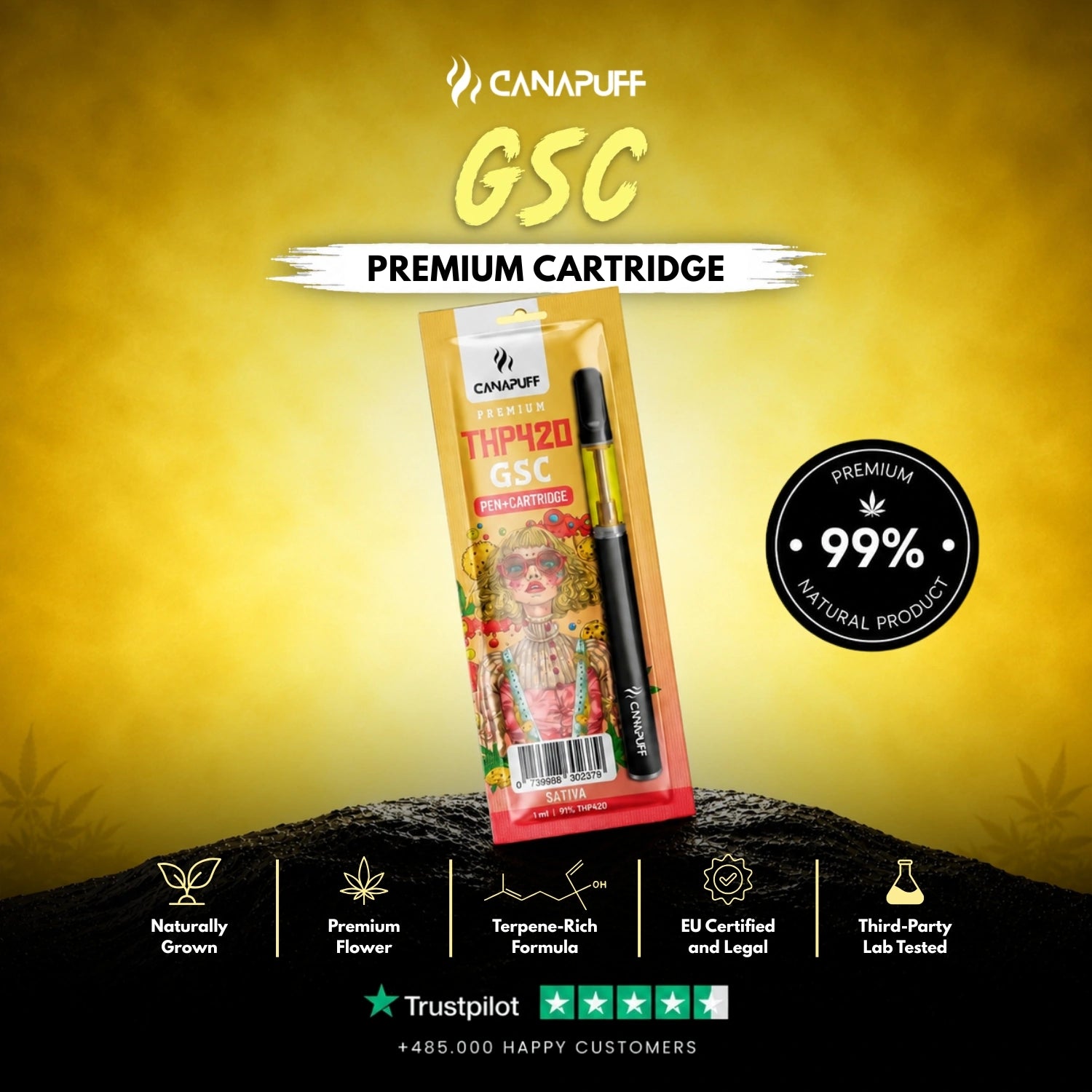 THP420 Pen+Cartouche GSC 79 %