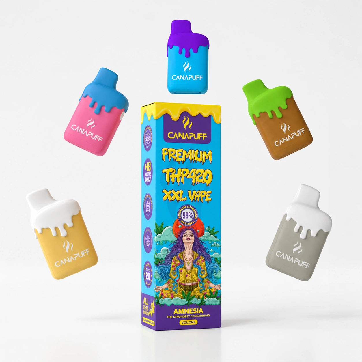 THP420 XXL Vape Amnesia 99% 2ml