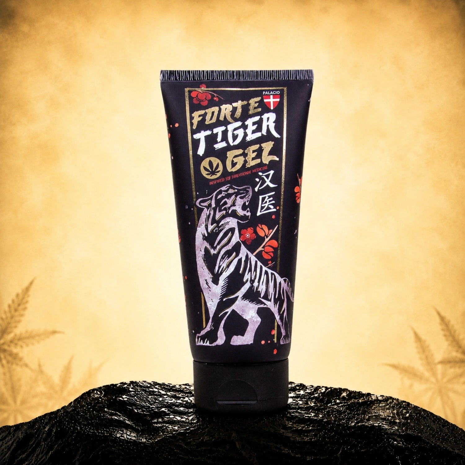 Palacio Gel de Massage Forte au Cannabis, 175 ml
