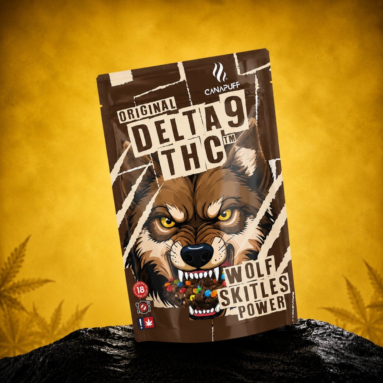THC delta-9 Wolf Skittles Moc