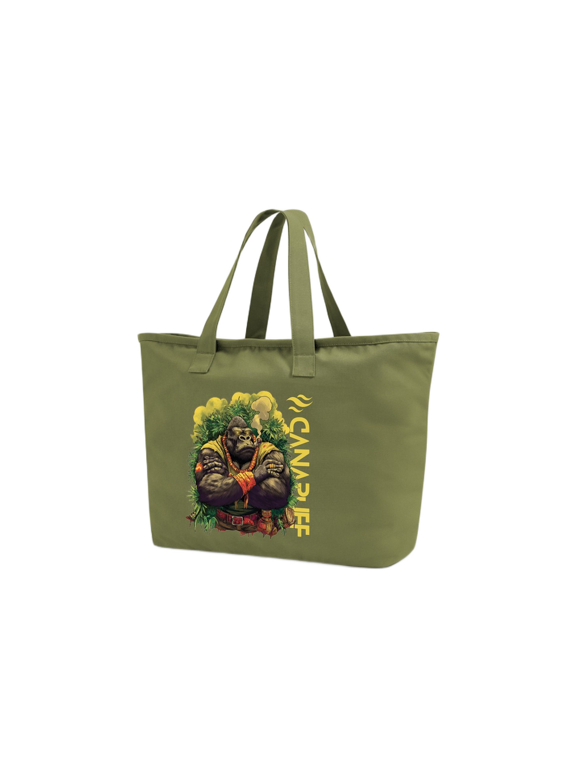 Saco de Algodão Canapuff – Gorilla Power – Verde