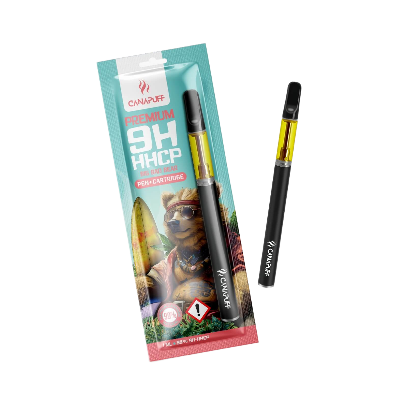 9h-HHCP Pero+Cartridge Big Bad Bear 99%