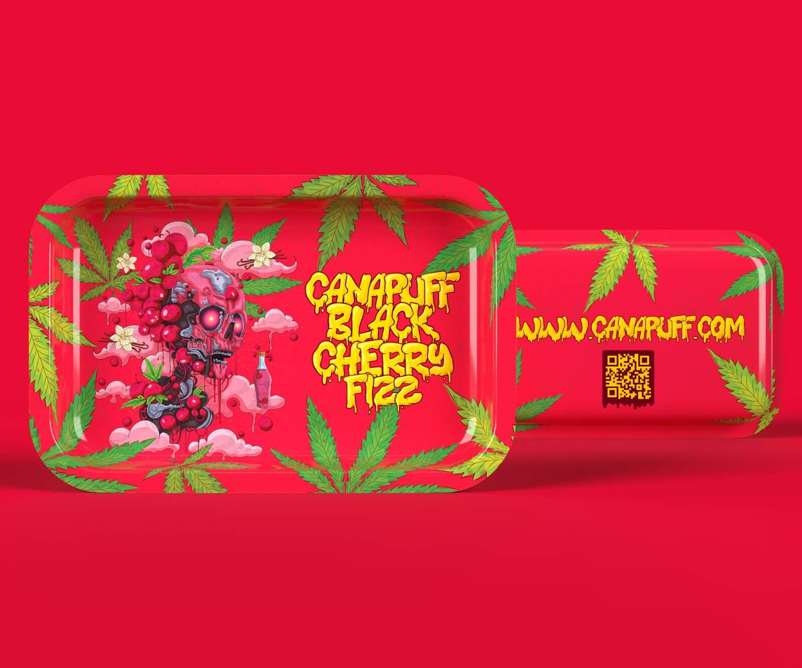 Поставка за навиване Canapuff - Black Cherry Fizz - голяма