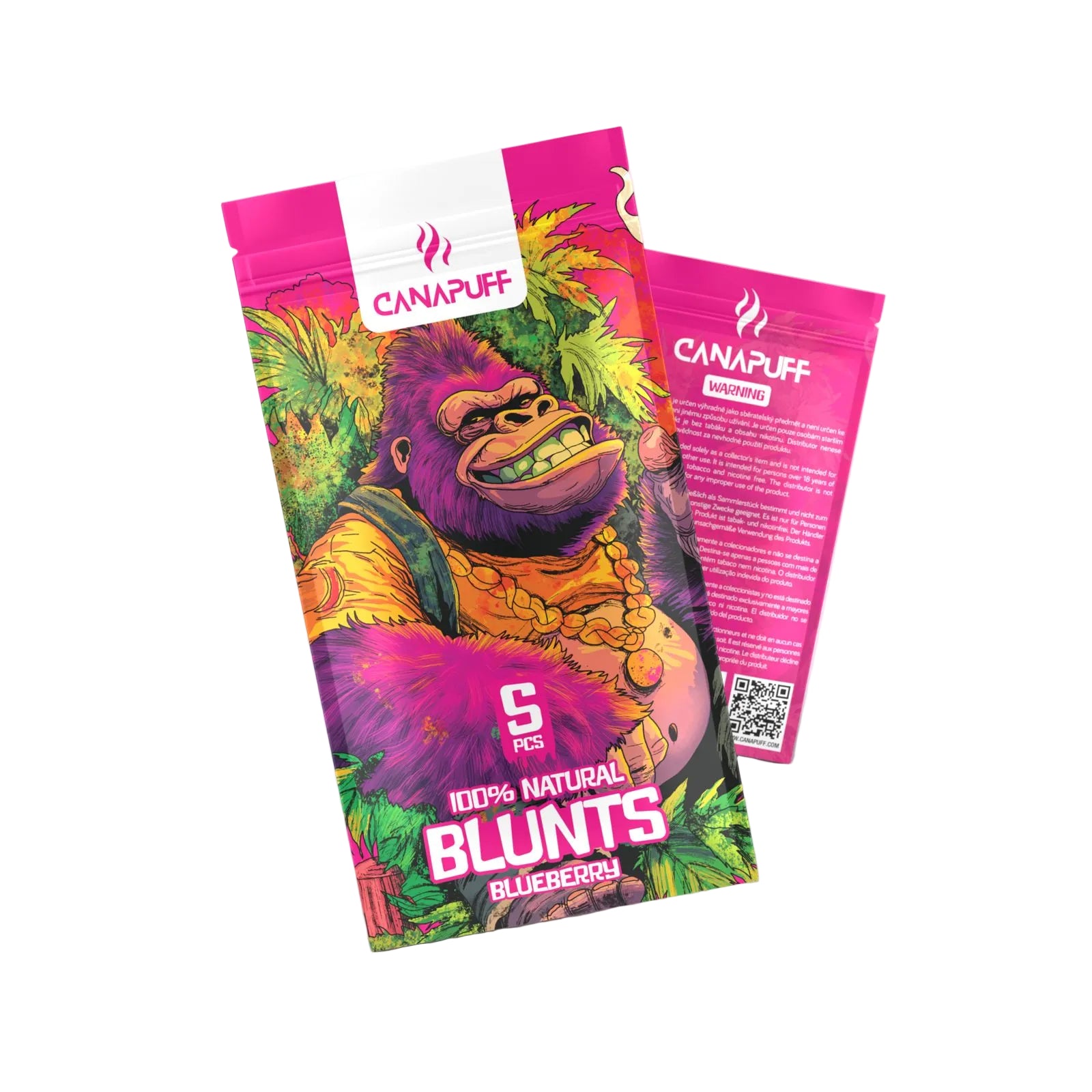 Blunt Wrap Fladt Stykke – Blåbær