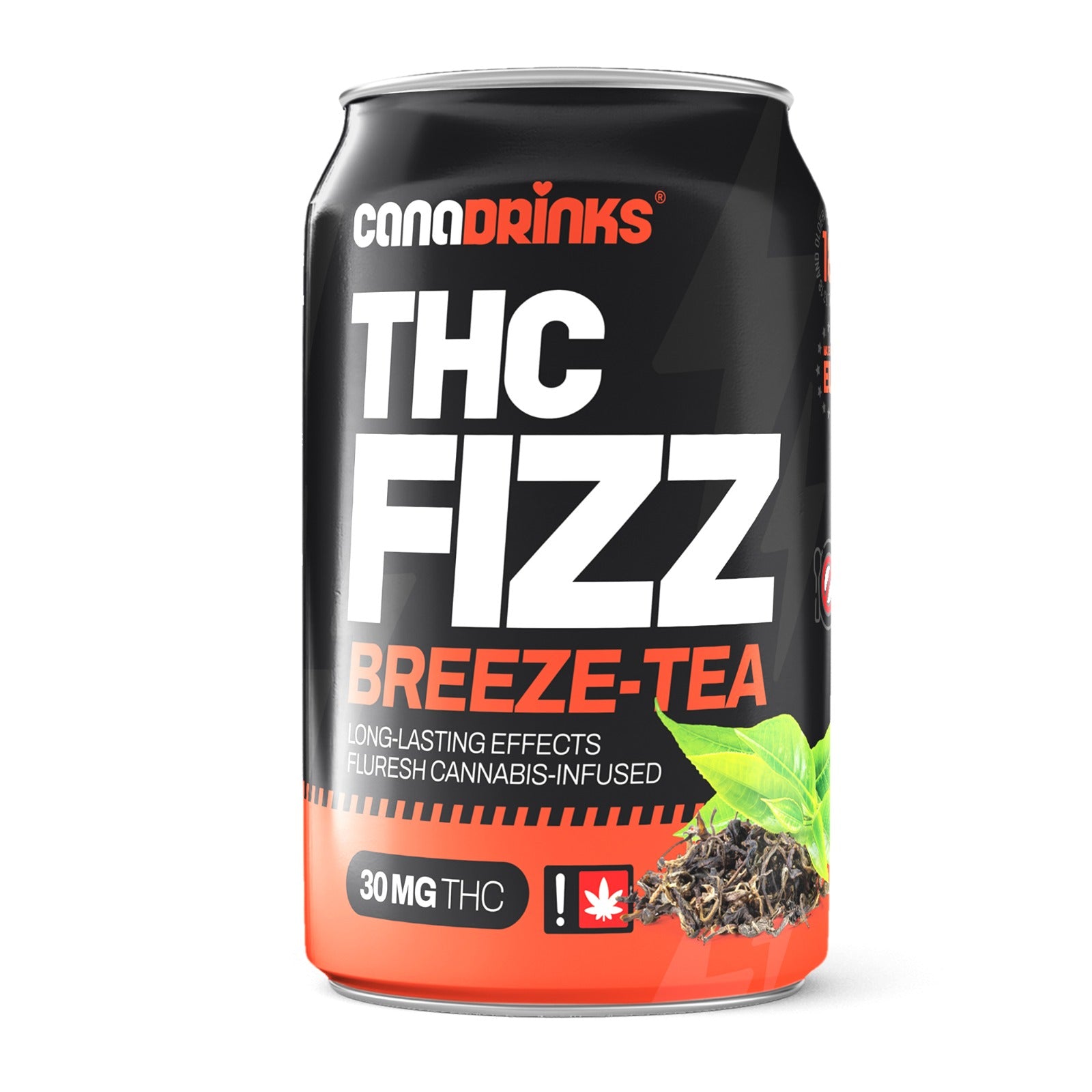 THC Fizz Breeze-Thé 30 mg/THC-Canapuff