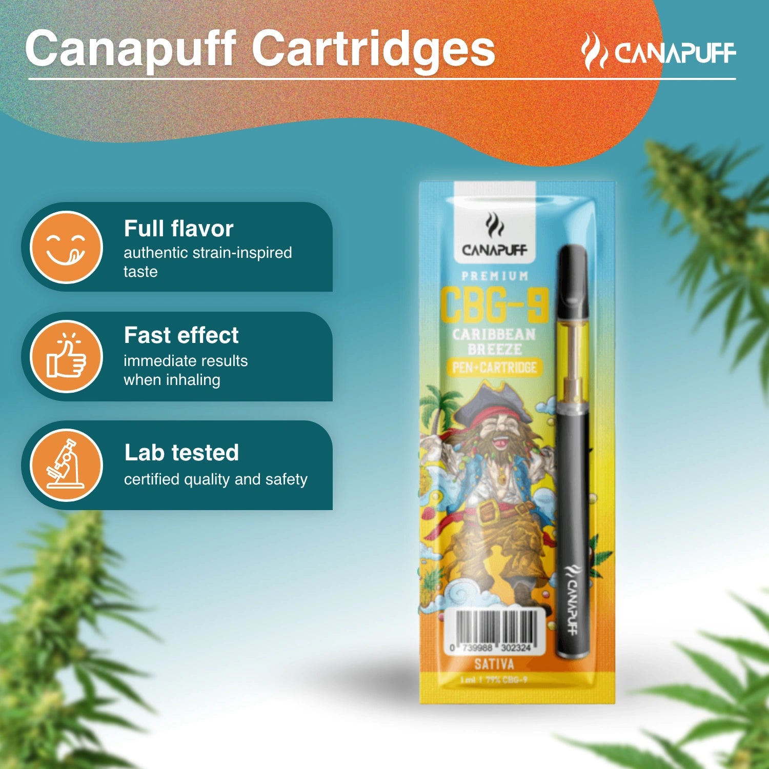 CBG9 Pen+Kartuş Caribbean Breeze 79%