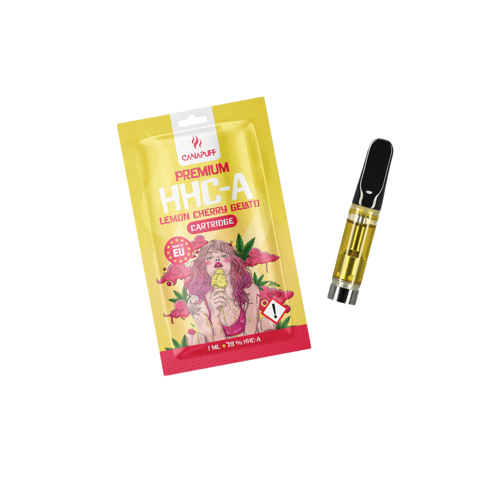 HHC-A Cartouche Lemon Cherry Gelato 79 %